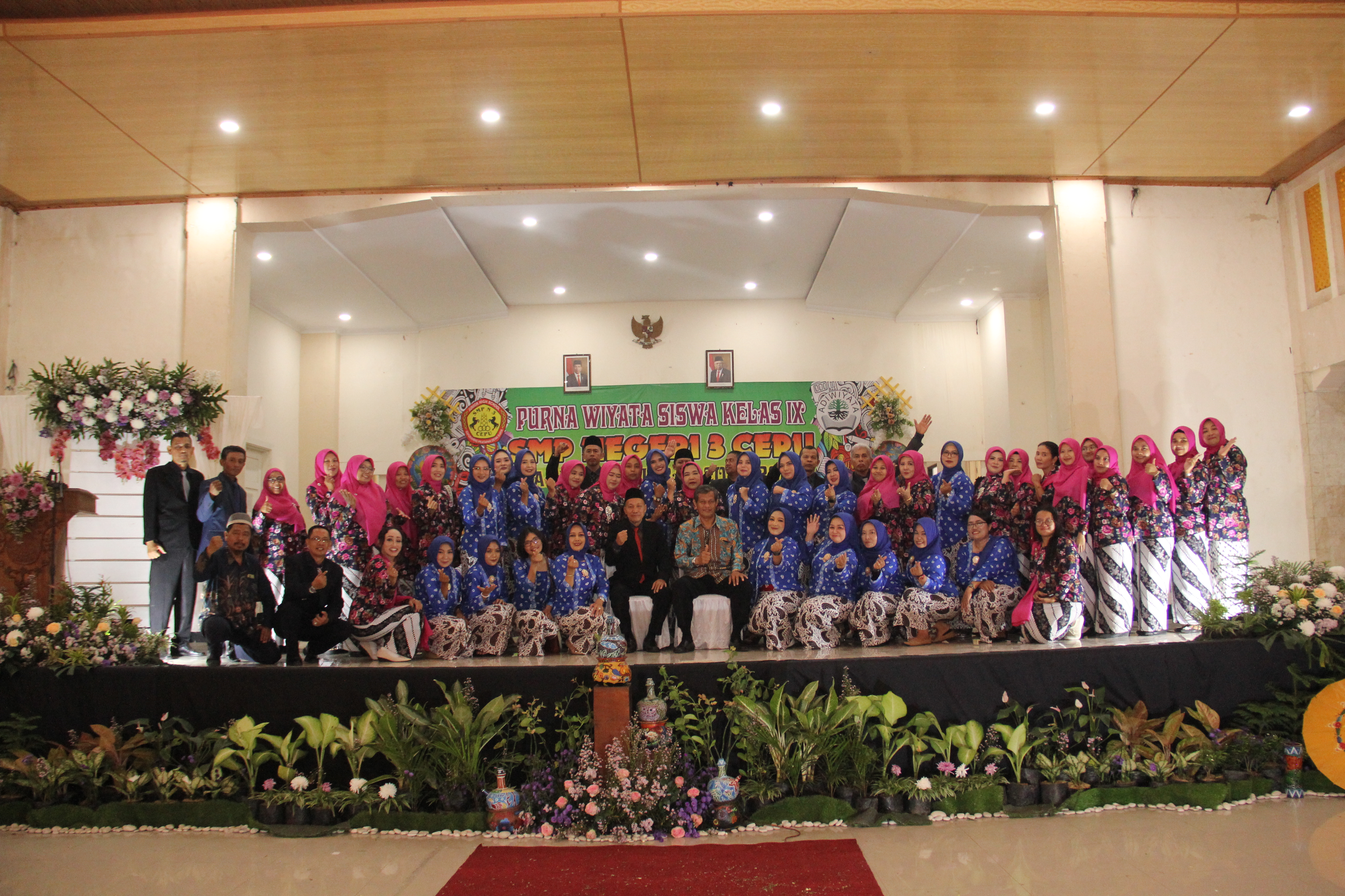 Bapak Ibu Guru dan Panitia dari Paguyuban 